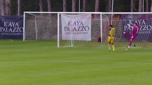 Futbol: Hazırlık maçı - Adana Demirspor: 3 - Maccabi Tel-Aviv: 6