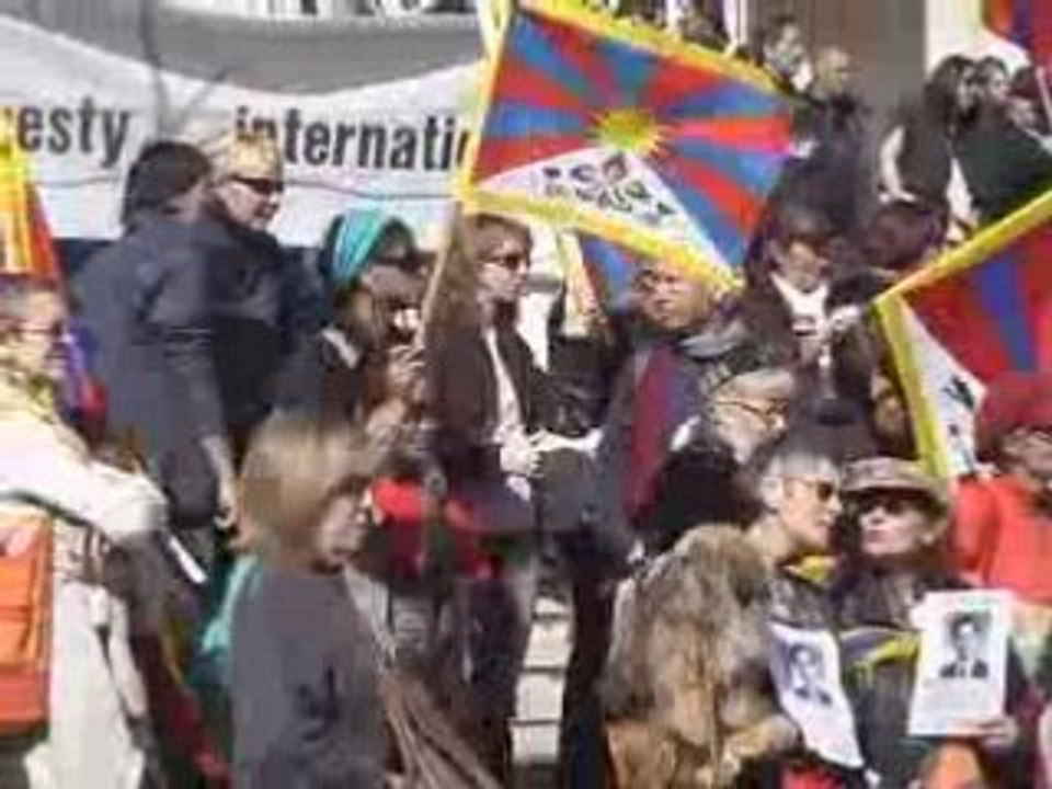 Marseille : manif pour le Tibet libre