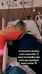 Fora de 'A Fazenda 2022', Deolane Bezerra se emocionou e chorou em reencontro a mãe, internada em hospital