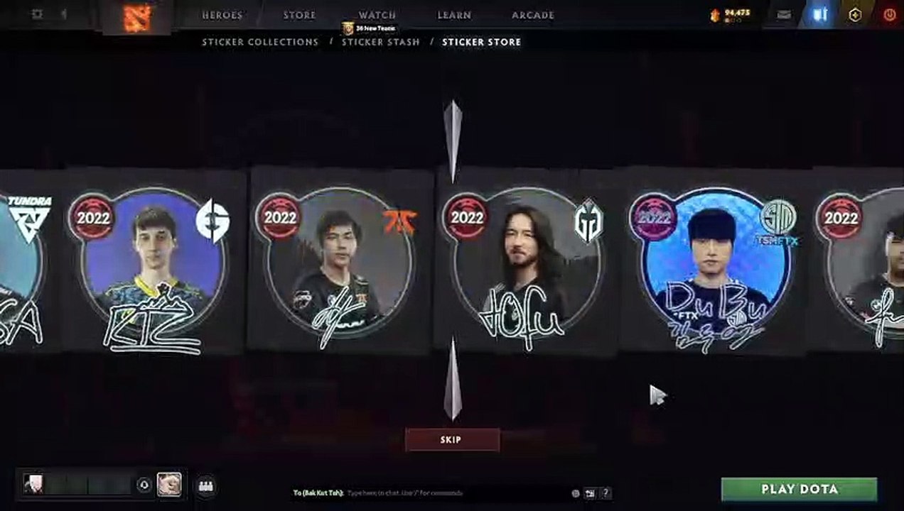 Dota 2 - Sticker Capsule Unbox!!!