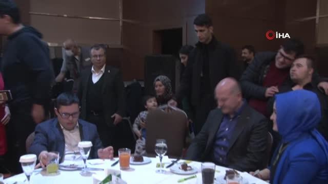 İçişleri Bakanı Soylu, 'Kimseyi Geride Bırakma,Engelleri Geride Bırak"projesi Kapanış Toplantısında konuştu