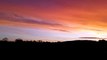 Red sky in the morning, shepherd's warning at Donegal, Ireland