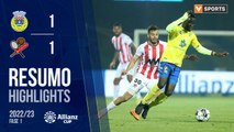 Highlights: FC Arouca 1-1 Leixões SC (Taça da Liga 22/23 - Fase 3 - Jornada 3)