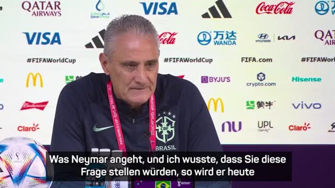 Brasilien-Coach Tite mit Update zu Neymar