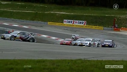 MT89 DTM 2009 Dijon Race Great Battle Epic Finish