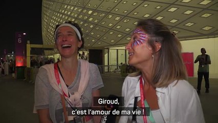 France - À Doha, les supporters français sous le charme de Giroud et Mbappé