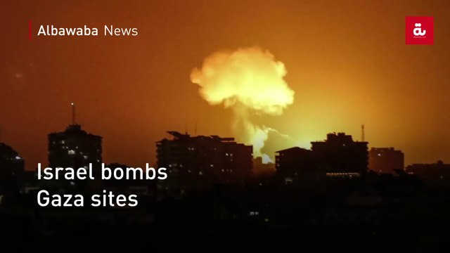 Israel bombs Gaza sites