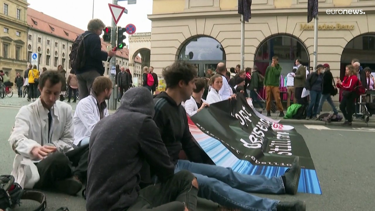 Polizei will durchgreifen: "letzte generation" plant neue verkehrsblockaden