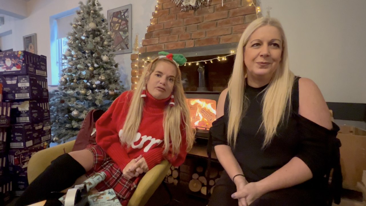Leeds charity Homeless Street Angels pack Christmas rucksacks to give to those in need