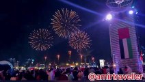 UAE NATIONAL DAY FIREWORKS DISPLAY SHEIKH ZAYED FESTIVAL ABUDHABI