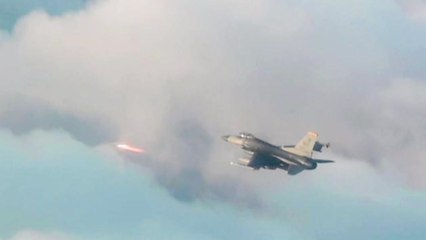 美 F-16, 중·러 군용기 카디즈 진입 이튿날 서해 실사격 훈련 / YTN
