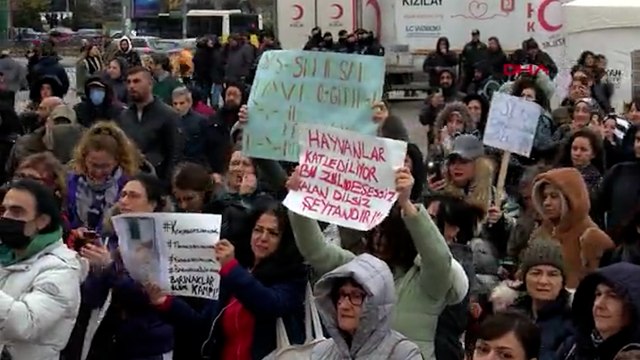 Kadıköy'de sokak hayvanları için eylem