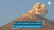 Alertan por caída de ceniza en 4 alcaldías de la CDMX; volcán Popocatépetl registra explosión