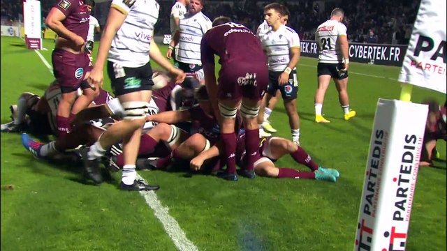 TOP 14 - Essai de Mahamadou DIABY (UBB) - Union Bordeaux-Bègles - CA Brive - Saison 2022:2023