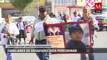 Familiares de desaparecidos peregrinaron en Torreón, Coahuila