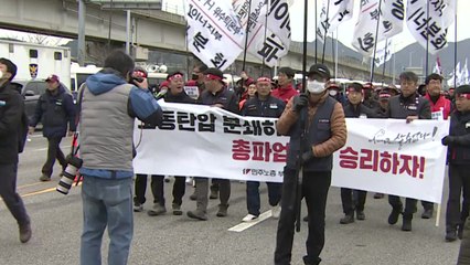 정부·화물연대 강대강 대치...철강 업체 피해 확산 / YTN