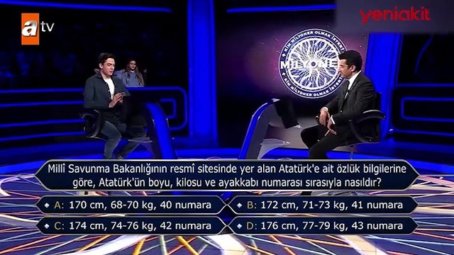 Kim Milyoner Olmak İster'de inanılmaz anlar