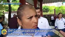 DIF Coatzacoalcos prepara primer informe de labores
