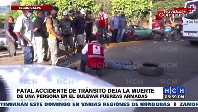 ¡Fatal! Persona fallece tras ser atropellada por vehículo Fantasma en bulevar Fuerzas Armadas