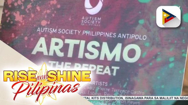 Obra ng mga batang nasa autism spectrum, tampok sa art exhibit sa Antipolo City
