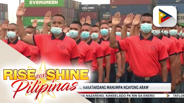 Nasa 851 aplikante ng PCG, nakatakdang manumpa ngayong araw; Mga kwalipikadong aplikante, magsasanay sa PCG Regional Training Center sa Zamboanga
