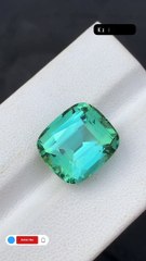 Absolutely Stunning Greenish Blue Natural Tourmaline Super Top Quality