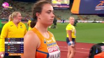Jorinde VAN KLINKEN Performance During The Women's Shot Put Final at Munich 2022