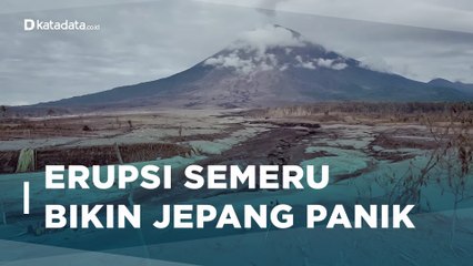 Letusan Gunung Semeru Bisa Picu Gelombang Tsunami di Jepang