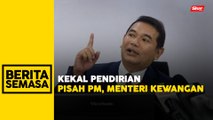 Kerajaan Perpaduan: Rafizi komen dua jawatan PM