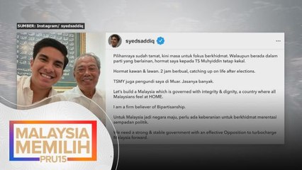 Pasca PRU15 | 'Saya percaya kepada bipartisan' - Syed Saddiq