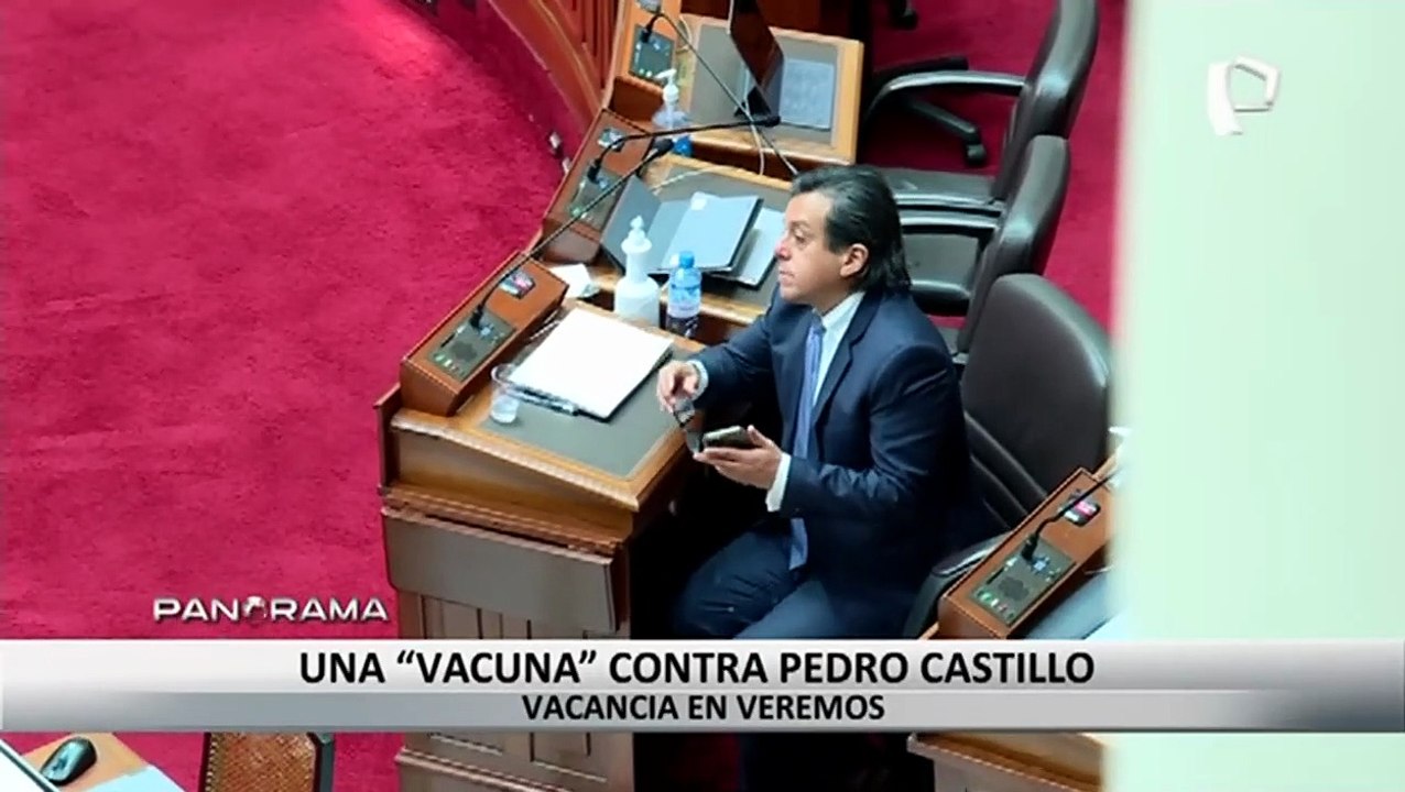 Una “vacuna” contra el presidente Pedro Castillo: vacancia en veremos
