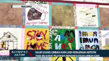 Download Video: Kreativitas Kerajinan Artistik Berbahan Kain Perca Bernilai Ekonomi