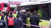 İETT otobüsü ile tramvayın çarpışma anı kamerada: 4'ü ağır,33 yaralı