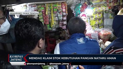 Mendag Zulkifli Hasan Klaim Stok Kebutuhan Pangan Nataru Aman