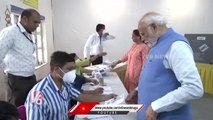 Gujarat Elections 2022_ PM Modi Cast His Vote At Ahmedabad _ V6 News