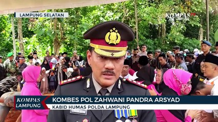 Jenazah Anggota Brimob Briptu Anumerta Gilang Dimakamkan