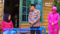 Jajaran Polresta Pekanbaru dan Polsek Tenayan Raya Kunjungi Rumah Warga di Tengah Kebun