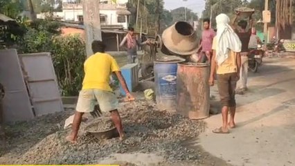 উঃদিনাজপুরঃ অল্প বৃষ্টিতেই জলে থইথই অবস্থা ! উদ্যোগ জেলা পরিষদের, দেখুন ভিডিও