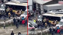 İstanbul'da tramvay ile İETT otobüsü çarpıştı: 4'ü ağır 19 yaralı var