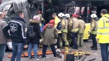 Yine kaza yine İETT! Alibeyköy'de Tramvay ile İETT birbirine girdi: Çok sayıda ekip sevk edildi