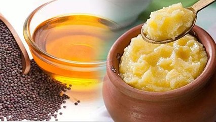 देसी घी या सरसों तेल खाने में क्या है ज़्यादा फायदेमंद | Boldsky *health