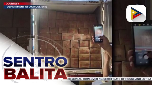 P30-M halaga ng smuggled na puting sibuyas, nakumpiska ng BOC at D.A.