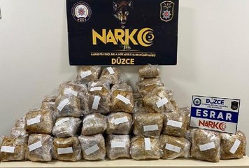 KARGO ARACINDA 65,5 KİLO ESRAR ELE GEÇİRİLDİ; 3 GÖZALTI