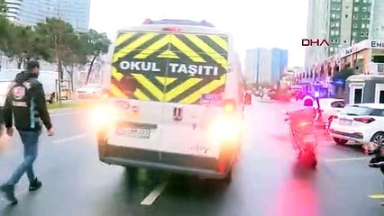 Trafik cezası alan şoför basın mensuplarına hakaret etti
