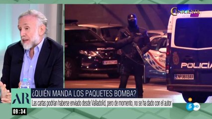 Inda sobre los sobres incendiarios: «El Gobierno lo está utilizando políticamente»