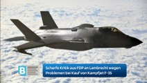 Scharfe Kritik aus FDP an Lambrecht wegen Problemen bei Kauf von Kampfjet F-35