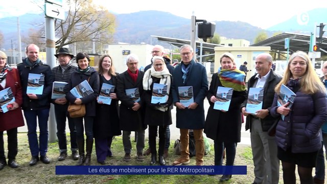 Reportage - Les élus se mobilisent pour le RER Métropolitain