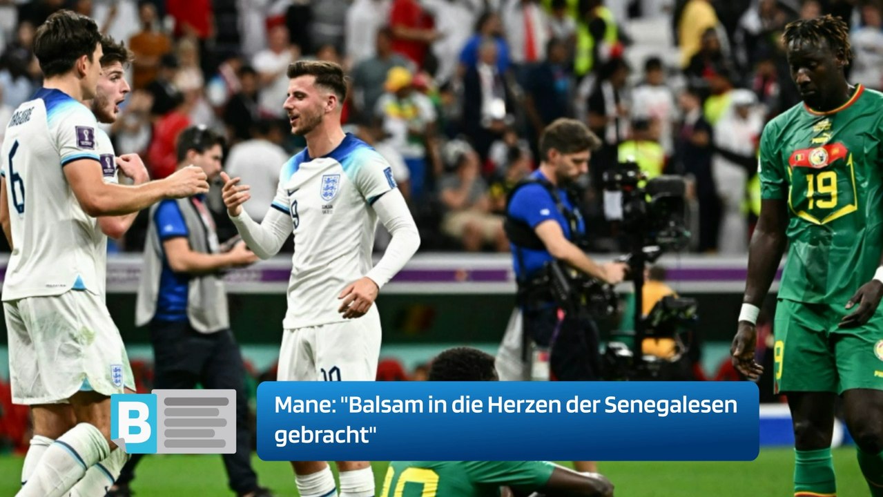 Mane: "Balsam in die Herzen der Senegalesen gebracht"