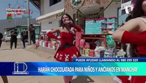 Súmate Perú:  Harán chocolatada para niños y ancianos en Manchay