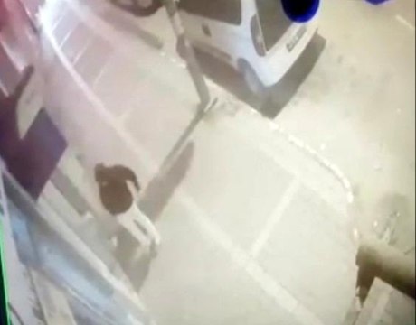 Bursa'nın Heron'u...Kız arkadaşının kaldığı oteli böyle ateşe verdi